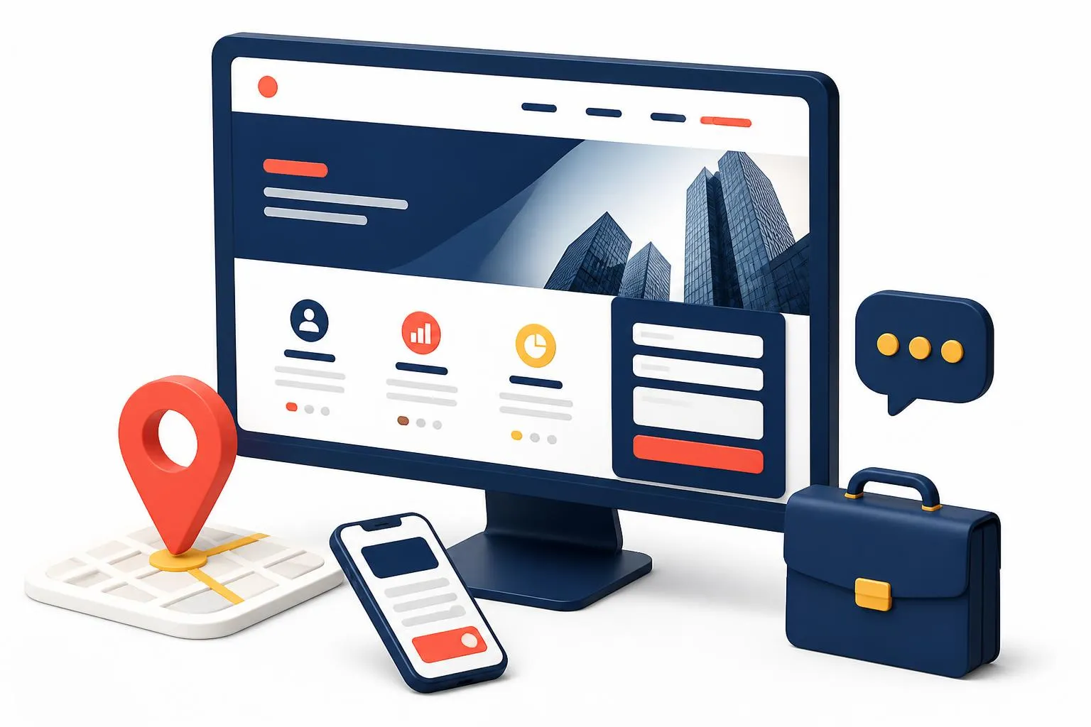 WordPress website development in Pakistan on laptop, tablet and mobile