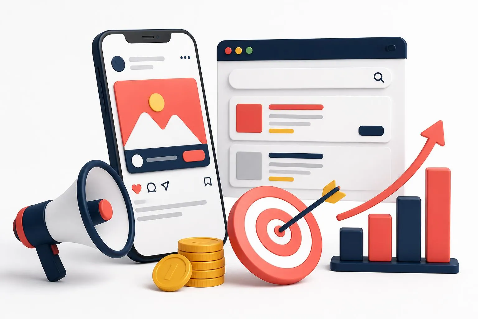 Social media content package with post design and short-video editing